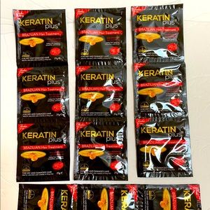 Keratin Plus Brazilian Hair Treatment For Dry And Damage Hair 1 Dozen 20g each